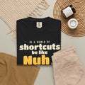 Be Like Nuh (AS) Heavyweight Tee | Prophet Nuh (Noah) Perseverance Story, Qur'an 71:5-7 on the Back | AdabStars