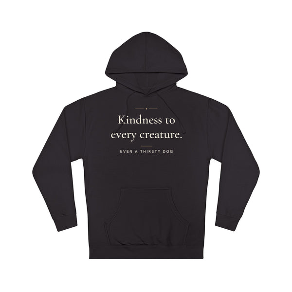 Kindness to every creature Hoodie in Black – AdabStars