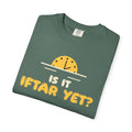 Is It Iftar Yet? Ramadan Heavyweight Tee | Ramadan Kids Sunset Countdown Fasting | AdabStars Islamic Apparel