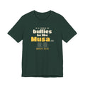 Be Like Musa (AS) Shirt | Prophet Musa (Moses) Courage Story, Qur'an 26:61-63 on the Back | AdabStars