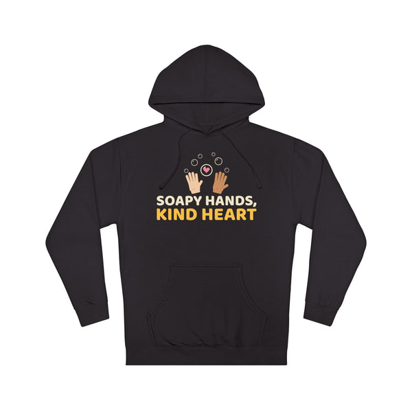 Soapy Hands Kind Heart Hoodie in Black – AdabStars