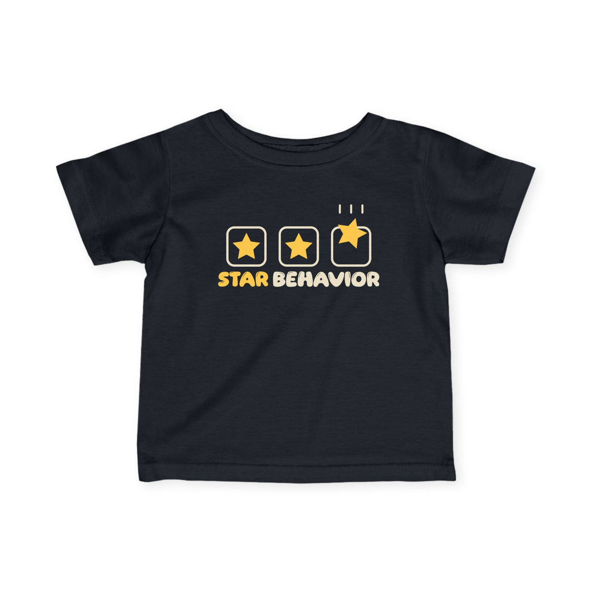 Star Behavior Islamic Baby T-Shirt in Black – AdabStars