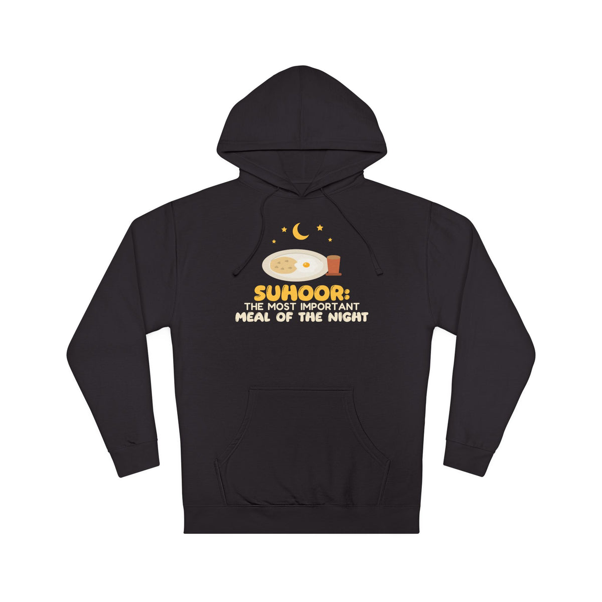 Suhoor: Most Important Meal Of The Night Hoodie | Suhoor Most Important Meal Of The Night Ramadan Funny Food | AdabStars Islamic Apparel
