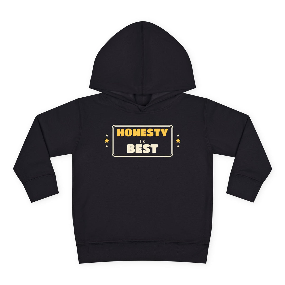 Honesty Is Best Islamic Toddler Hoodie in Black – AdabStars