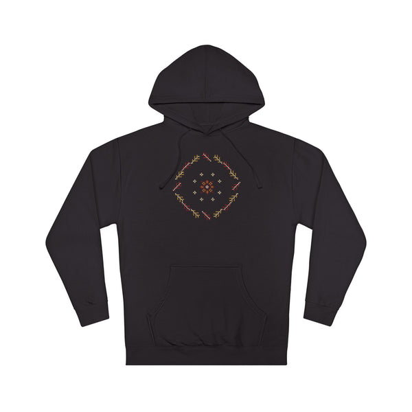 Tatreez Feather Wreath Islamic Hoodie in Black – AdabStars