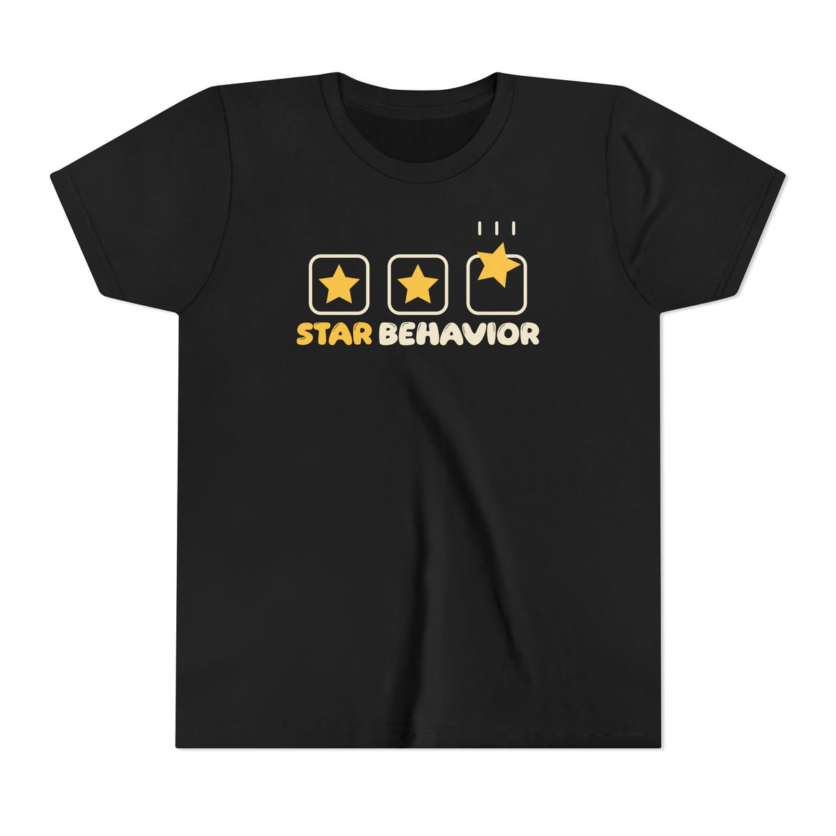 Star Behavior Ramadan Kids Tee | Kids Adab Good Manners Reward Chart Muslim | AdabStars Islamic Kids Apparel
