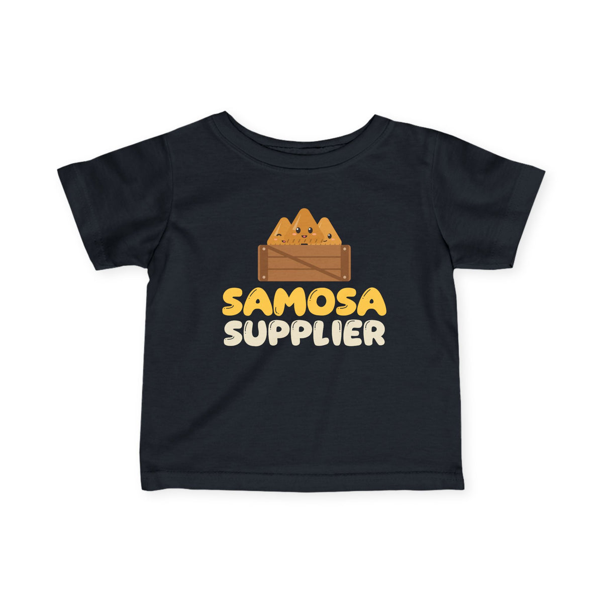 Samosa Supplier Ramadan Baby T-Shirt in Black – AdabStars