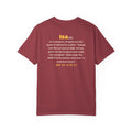 Be Like Isa (AS) Heavyweight Tee | Prophet Isa (Jesus) Gentleness Story, Qur'an 19:30-32 on the Back | AdabStars
