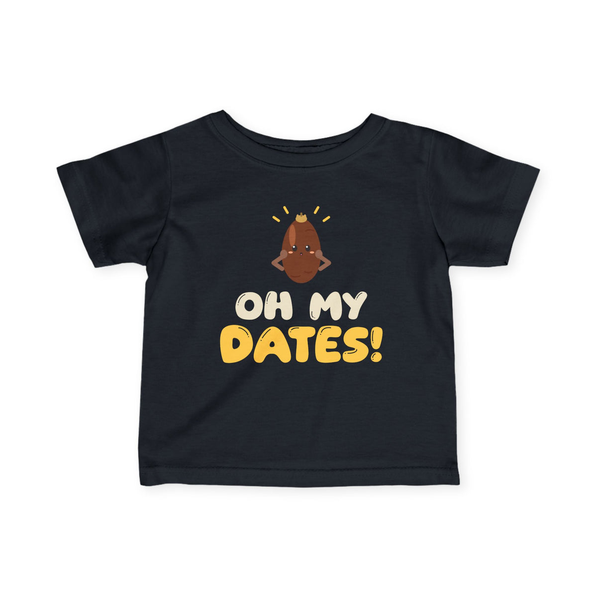 Oh My Dates Ramadan Baby T-Shirt in Black – AdabStars