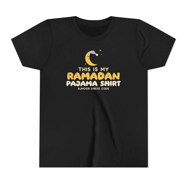 This Is My Ramadan Pajama Shirt Kids T-Shirt in Black – AdabStars