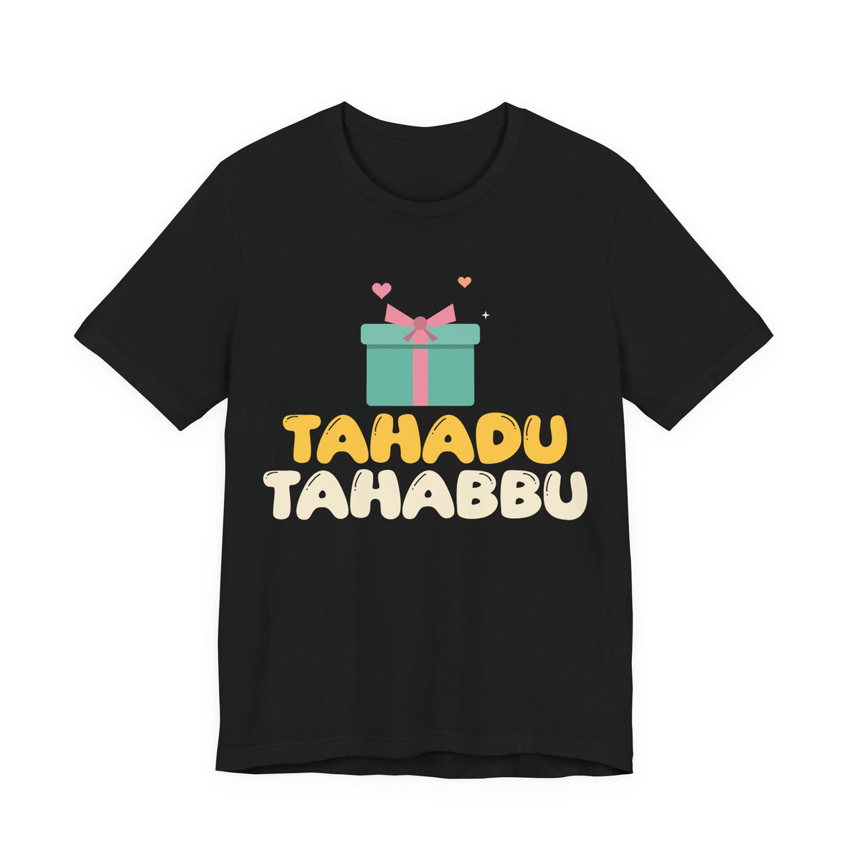 Tahadu Tahabbu Islamic Unisex T-Shirt in Black – AdabStars