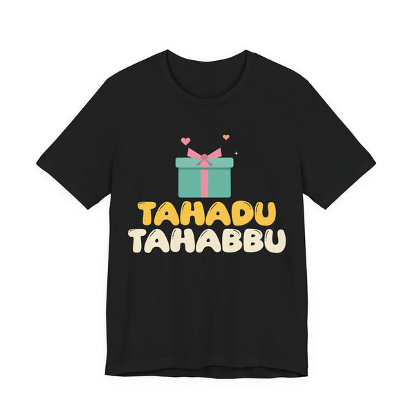 Tahadu Tahabbu Islamic Unisex T-Shirt in Black – AdabStars