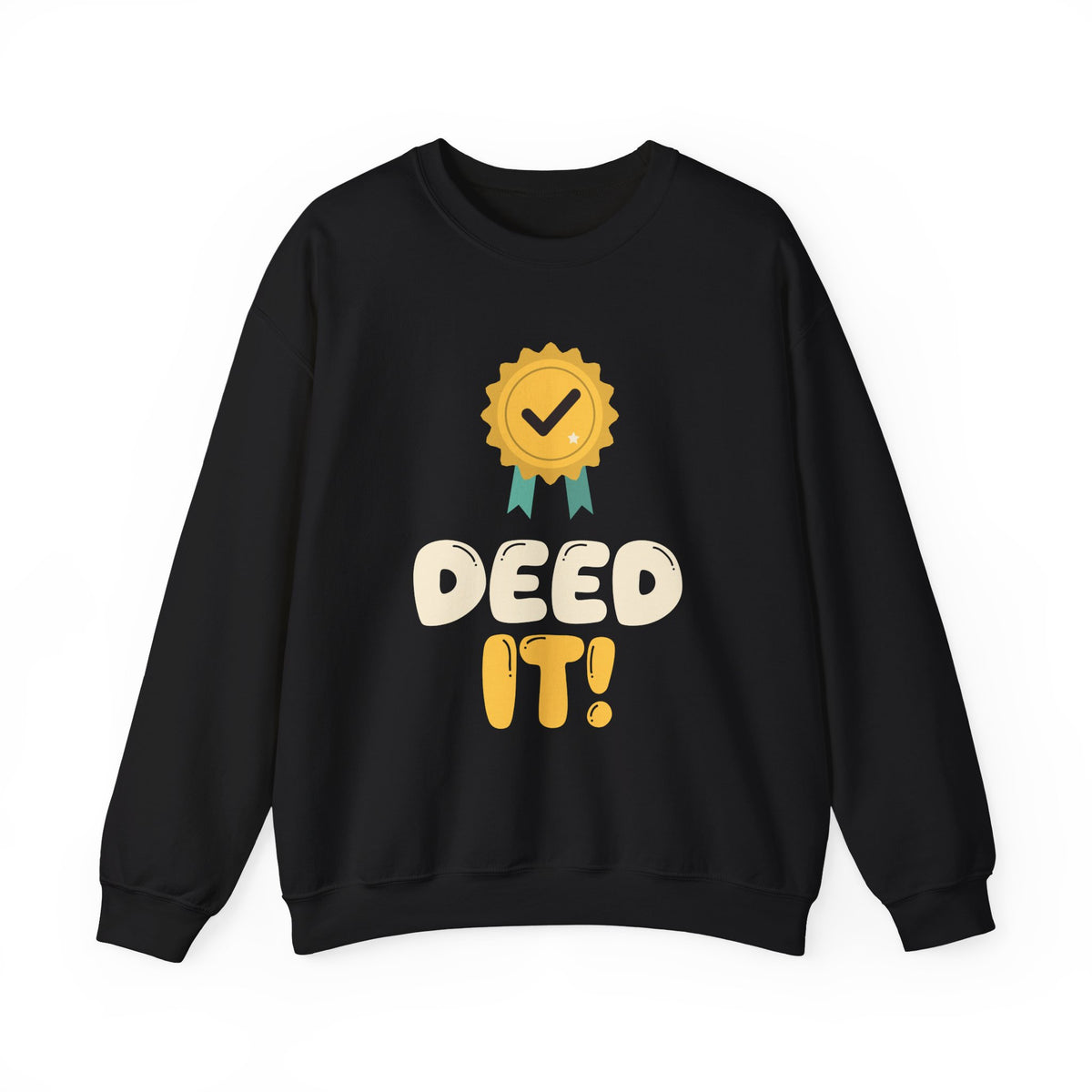 Deed It! Islamic Crewneck Sweatshirt in Black – AdabStars