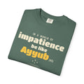 Be Like Ayyub (AS) Heavyweight Tee, Front Print | Prophet Ayyub (Job) Patience Story | AdabStars