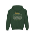 Be Like Musa (AS) Kids Hoodie | Prophet Musa (Moses) Courage Story, Qur'an 26:61-63 on the Back | AdabStars