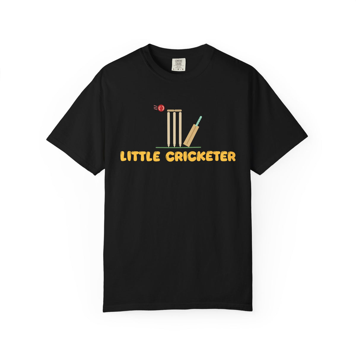 Cricket Rookie Islamic Heavyweight T-Shirt in Black – AdabStars