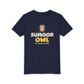 Suhoor Owl Ramadan Kids Tee | Ramadan Kids Night Bird Early Riser Pre Dawn | AdabStars Islamic Kids Apparel