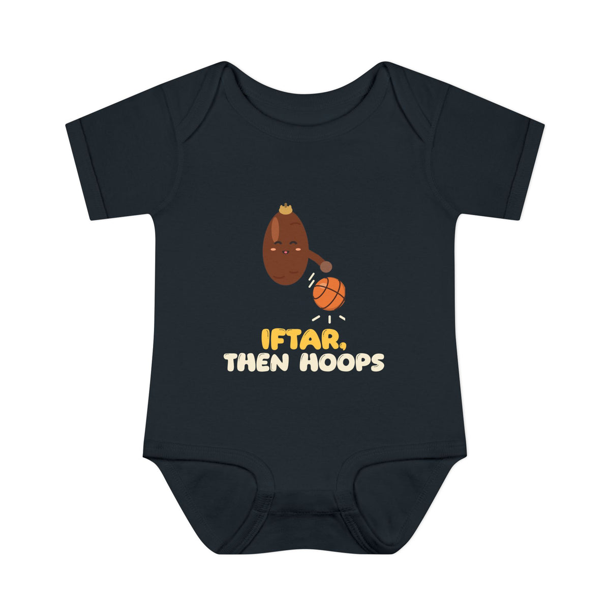 Iftar Then Hoops Baby Bodysuit – AdabStars