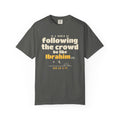 Be Like Ibrahim (AS) Heavyweight Tee | Prophet Ibrahim (Abraham) Truth Story, Qur'an 6:76-79 on the Back | AdabStars
