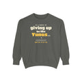 Be Like Yunus (AS) Sweatshirt | Prophet Yunus (Jonah) Hope Story, Qur'an 21:87-88 on the Back | AdabStars