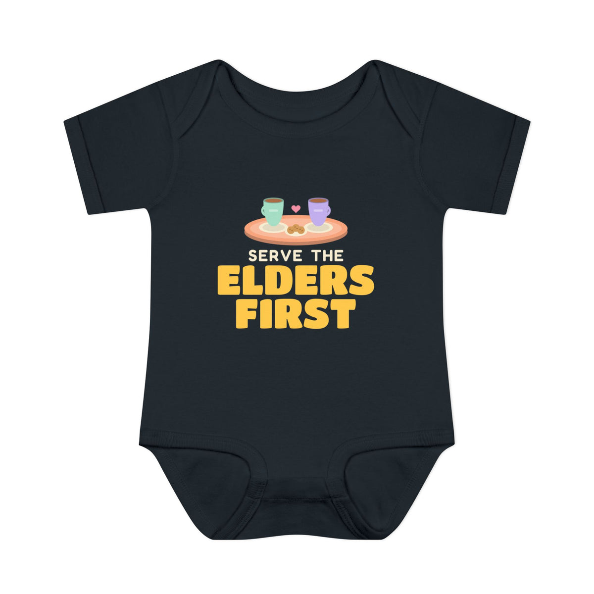 Elders First Islamic Baby Bodysuit in Black – AdabStars