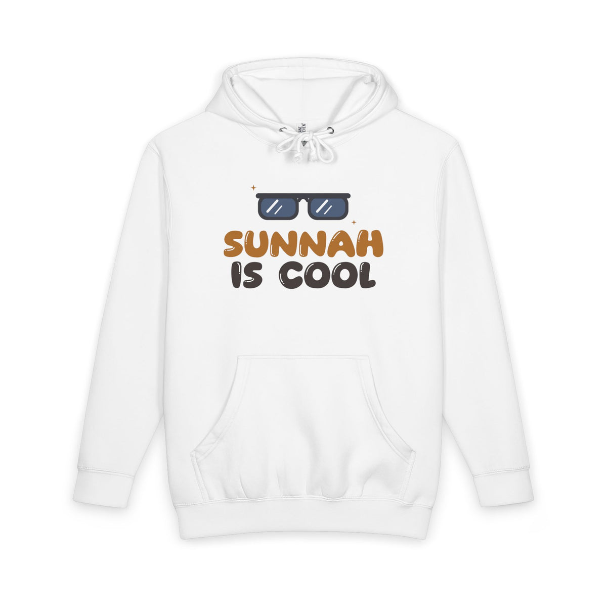 Sunnah Is Cool Islamic Heavyweight Premium Heavyweight Hoodie in White – AdabStars
