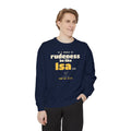 Be Like Isa (AS) Sweatshirt | Prophet Isa (Jesus) Gentleness Story, Qur'an 19:30-32 on the Back | AdabStars