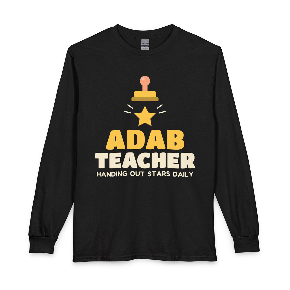 Adab Teacher Islamic Long Sleeve Shirt in Black – AdabStars