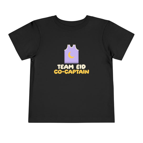 Team Eid Co-Captain Toddler Tee | -Captain Basketball Siblings Lilac Jersey Set | AdabStars Islamic Kids Apparel