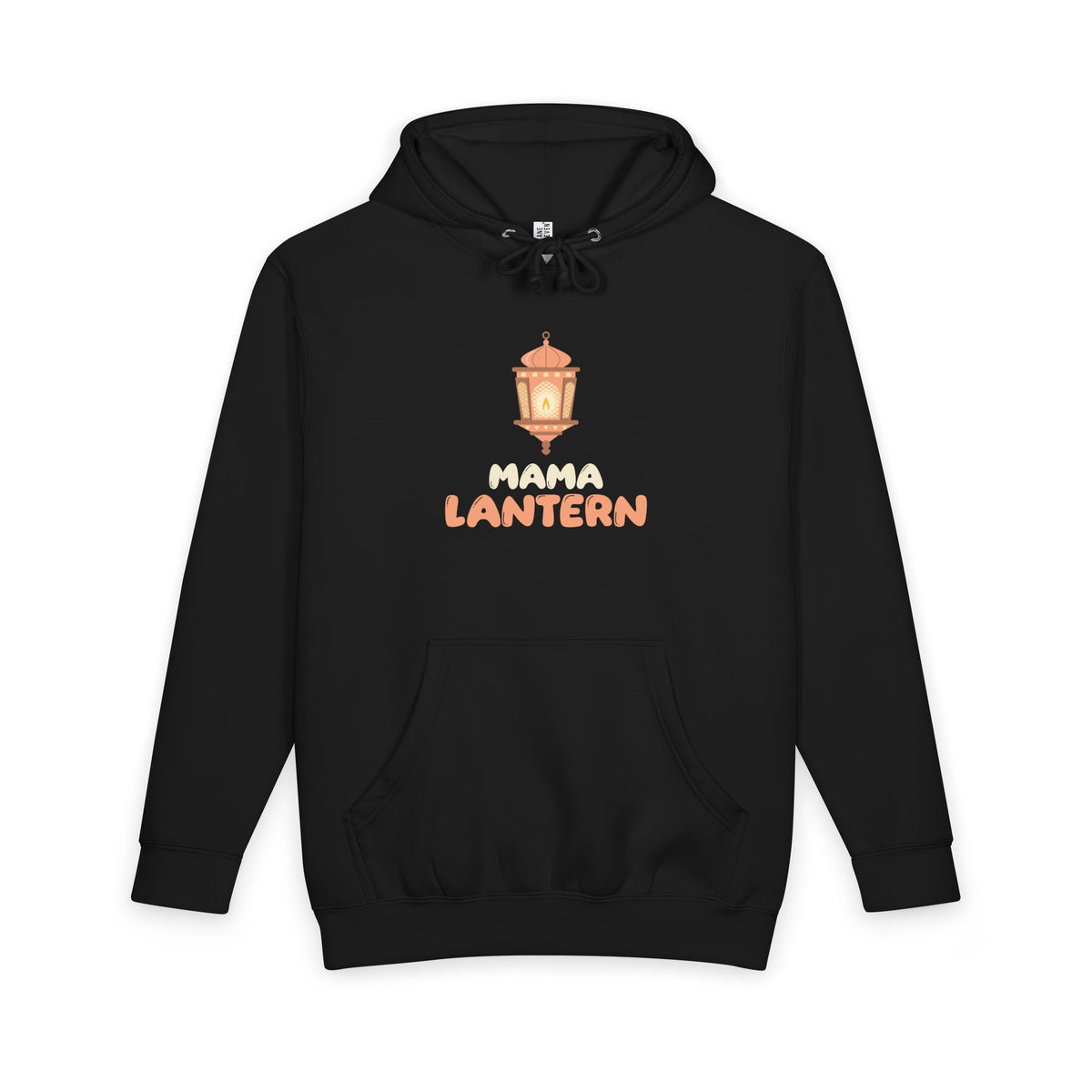 Mama Lantern Ramadan Heavyweight Premium Heavyweight Hoodie in Black – AdabStars