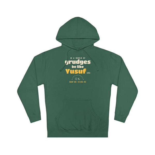 Be Like Yusuf (AS) Hoodie, Front Print | Prophet Yusuf (Joseph) Forgiveness Story | AdabStars
