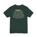 Be Like Yunus (AS) Shirt | Prophet Yunus (Jonah) Hope Story, Qur'an 21:87-88 on the Back | AdabStars