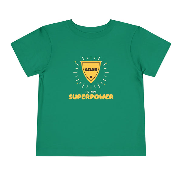 Adab Superpower Toddler T-Shirt in Kelly – AdabStars