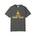 I Did My First Fast Ramadan Heavyweight Tee | Ramadan Kids Milestone Medal Proud | AdabStars Islamic Kids Apparel