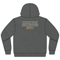 With Hardship Comes Ease Kids Hoodie | Surah Ash-Sharh Qur'an 94:5-6 on the Back Islamic Reminder | AdabStars