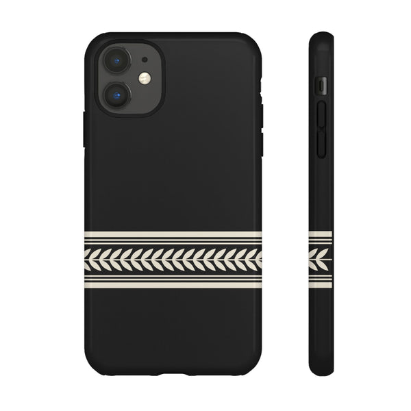 Keffiyeh Olive Leaf Minimal Tough Case for iPhone – Taqwa Arts