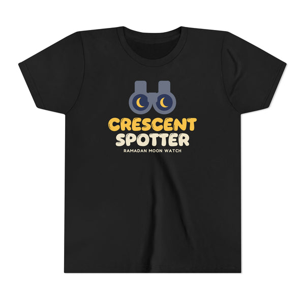Crescent Spotter Kids T-Shirt in Black – AdabStars