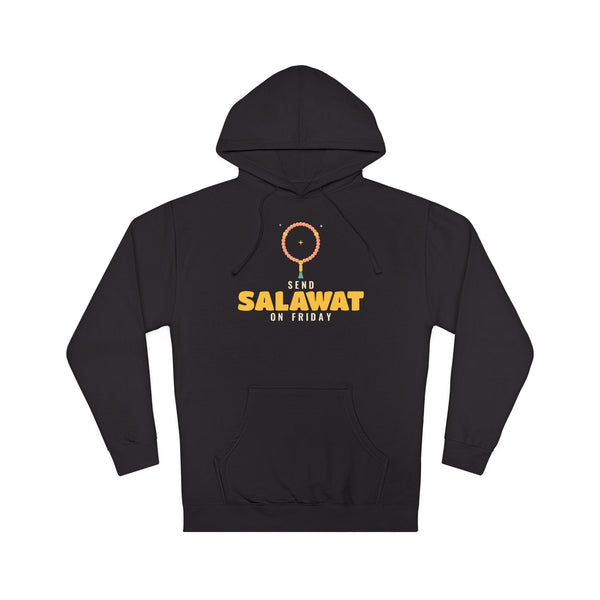 Send Salawat on Friday Islamic Hoodie in Black – AdabStars