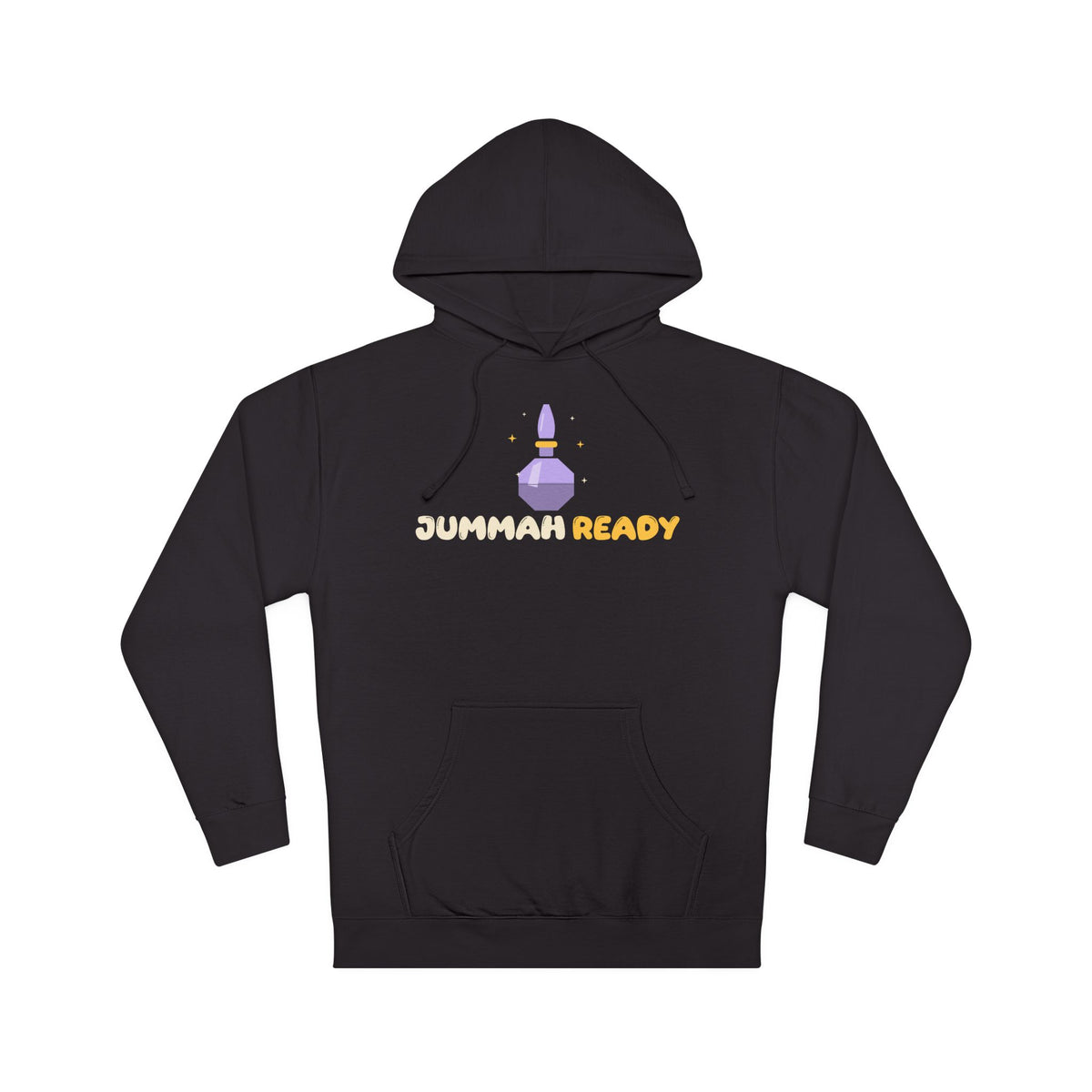 Jummah Ready Islamic Hoodie in Black – AdabStars