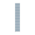 Islamic Geometric Border Wrapping Paper – Blue & White Arabesque Tile Pattern for Eid, Ramadan, & Special Occasions close-up 