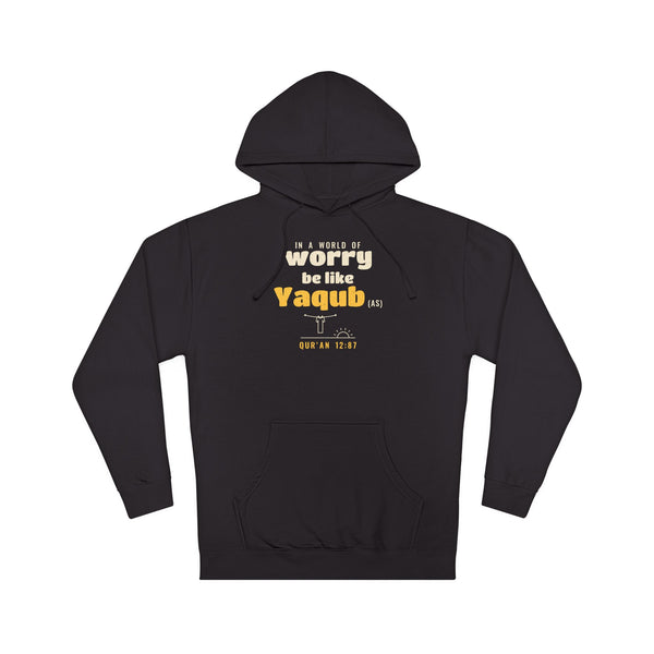 Be Like Yaqub (AS) Hoodie, Front Print | Prophet Yaqub (Jacob) Patience Story | AdabStars