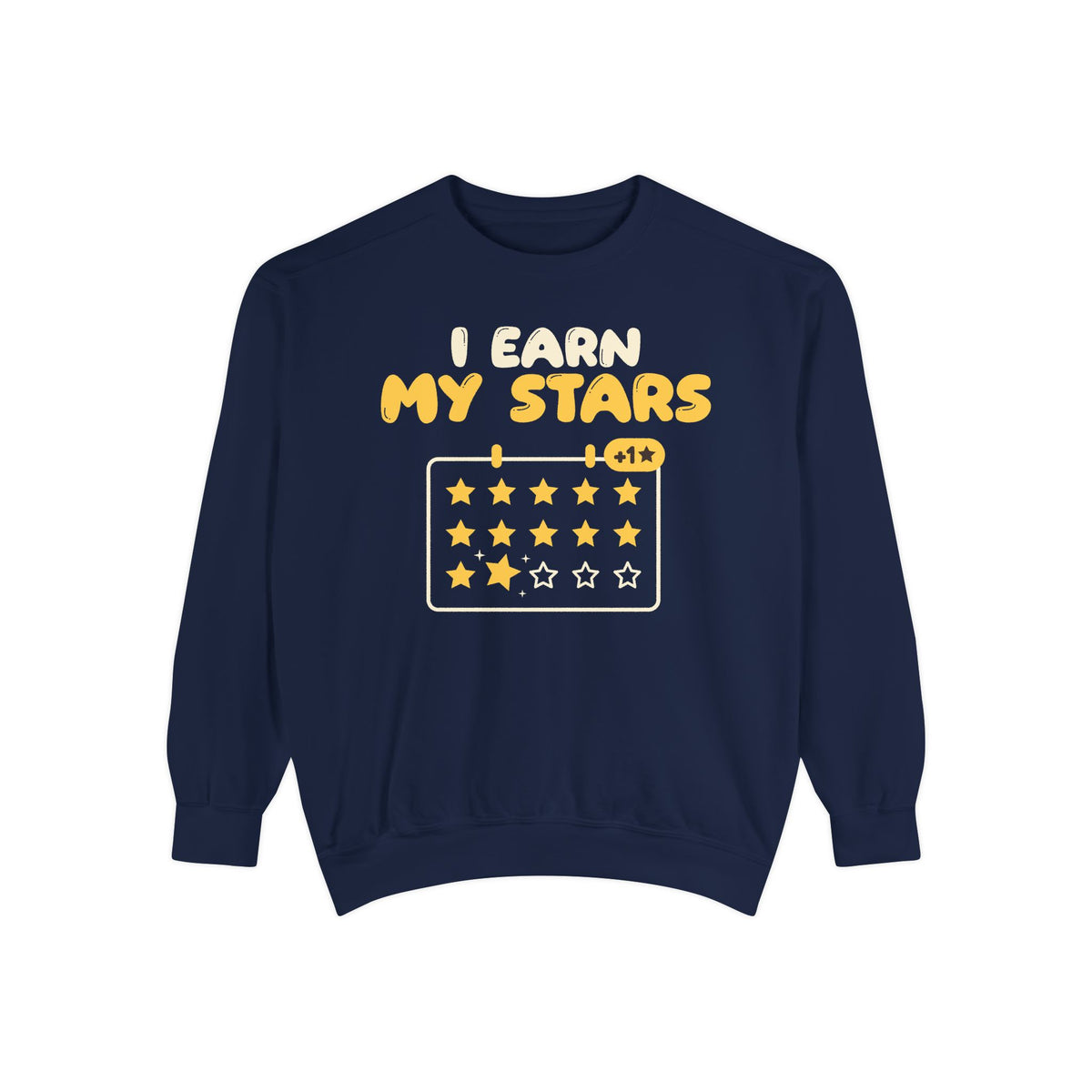 I Earn My Stars Ramadan Sweatshirt | Adab Kids I Earn My Stars Reward Chart Good Manners | AdabStars Islamic Kids Apparel