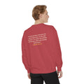 With Hardship Comes Ease Sweatshirt | Surah Ash-Sharh Qur'an 94:5-6 on the Back Islamic Reminder | AdabStars