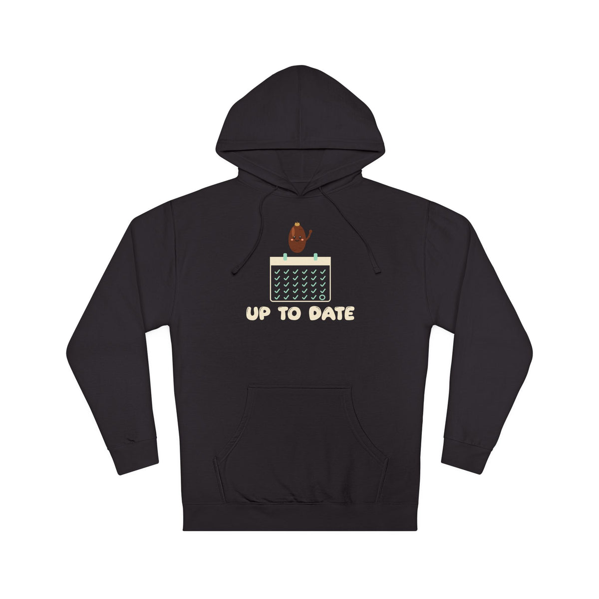 Up To Date Ramadan Hoodie | Ramadan Kids Calendar Countdown Fruit Pun | AdabStars Islamic Kids Apparel