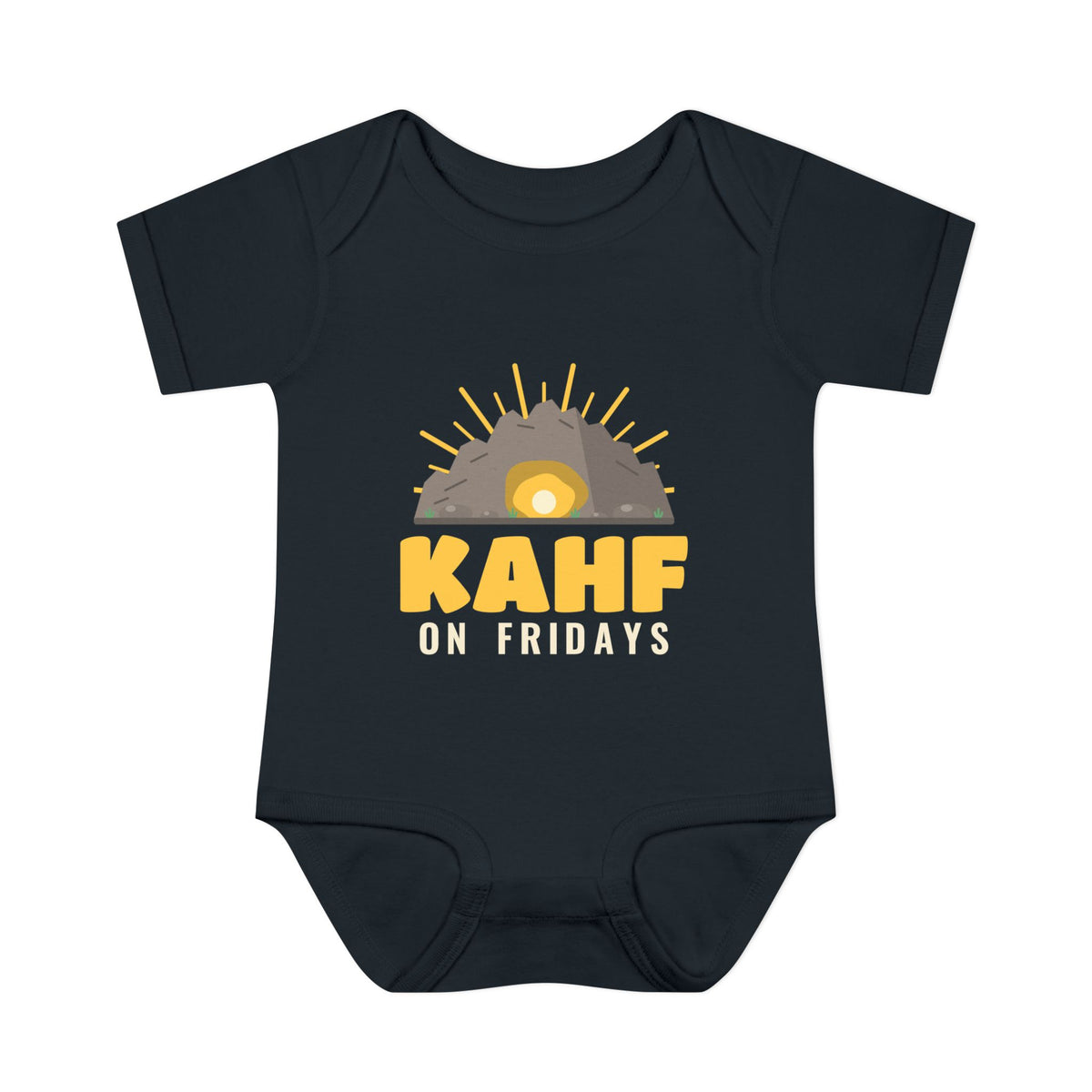 Kahf on Fridays Islamic Baby Bodysuit in Black – AdabStars