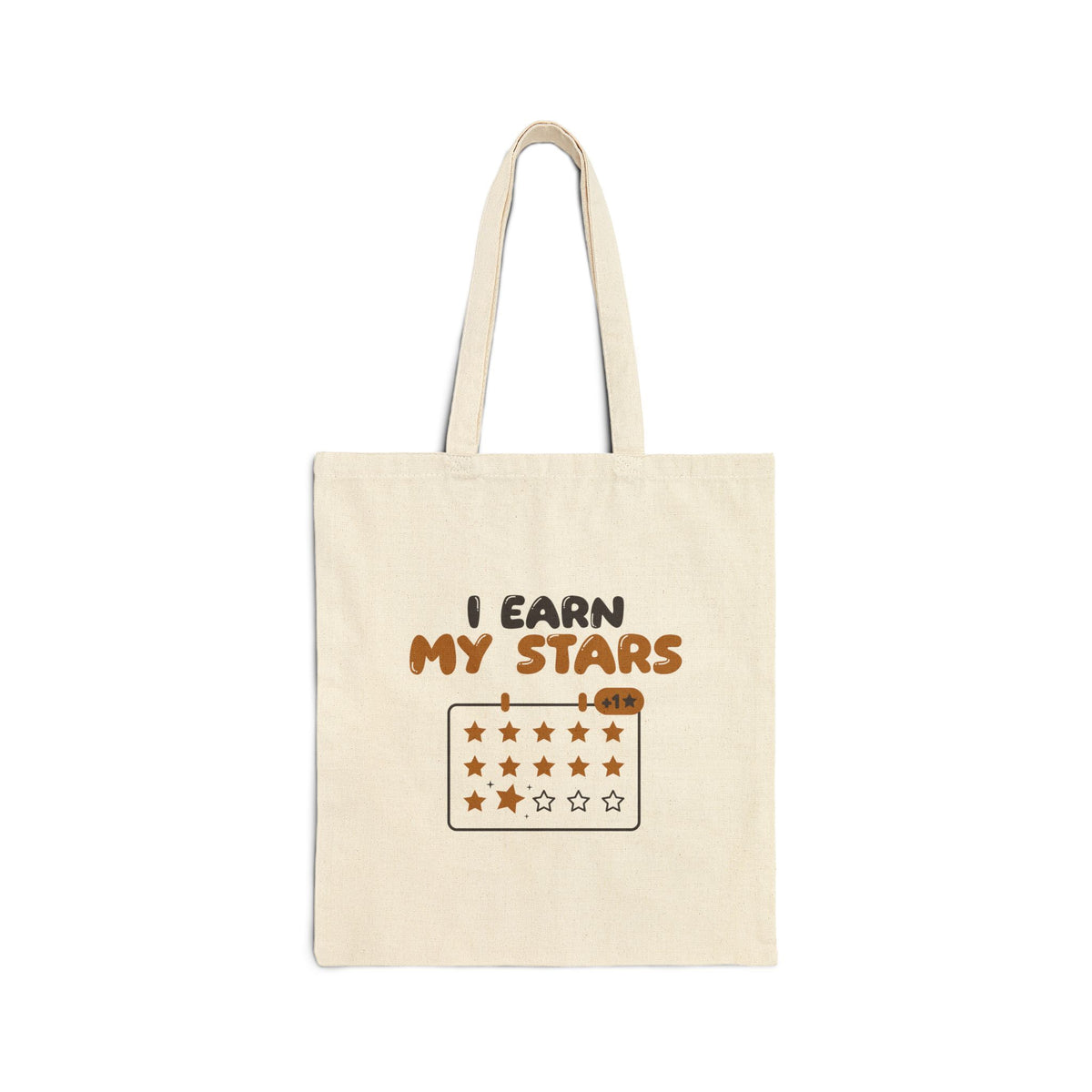 I Earn My Stars Islamic Double-Sided Tote Bag | Adab Kids I Earn My Stars Reward Chart Good Manners | AdabStars Islamic Kids Gifts