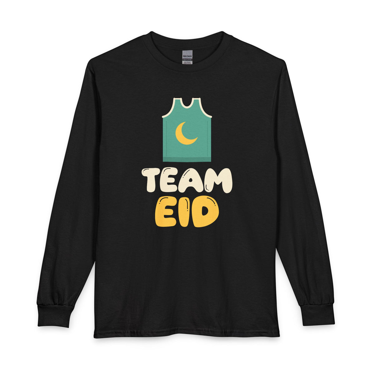 Team Eid Long Sleeve Shirt in Black – AdabStars