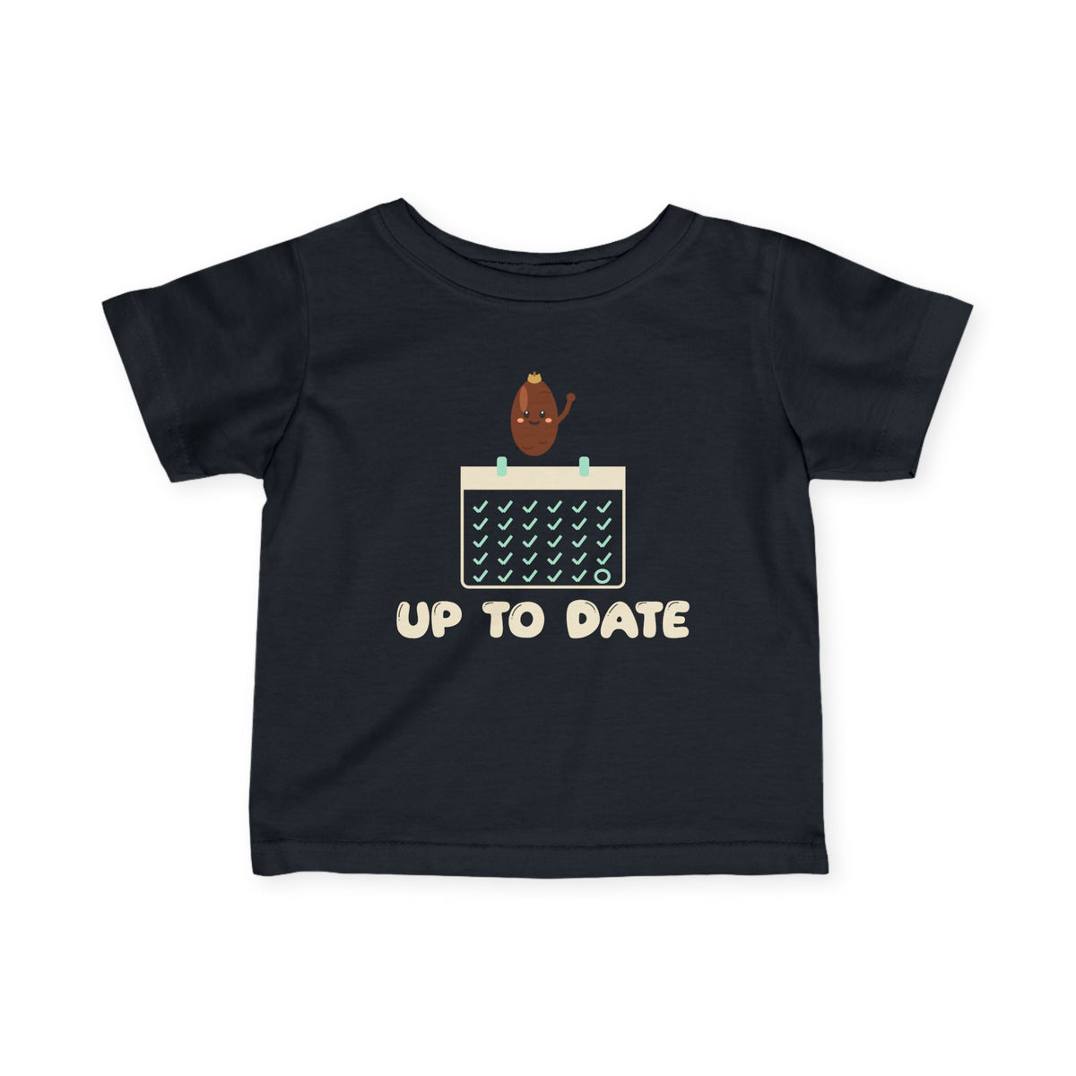 Up To Date Ramadan Baby T-Shirt in Black – AdabStars