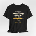 Be Like Sulayman (AS) Shirt, Front Print | Prophet Sulayman (Solomon) Gratitude Story | AdabStars