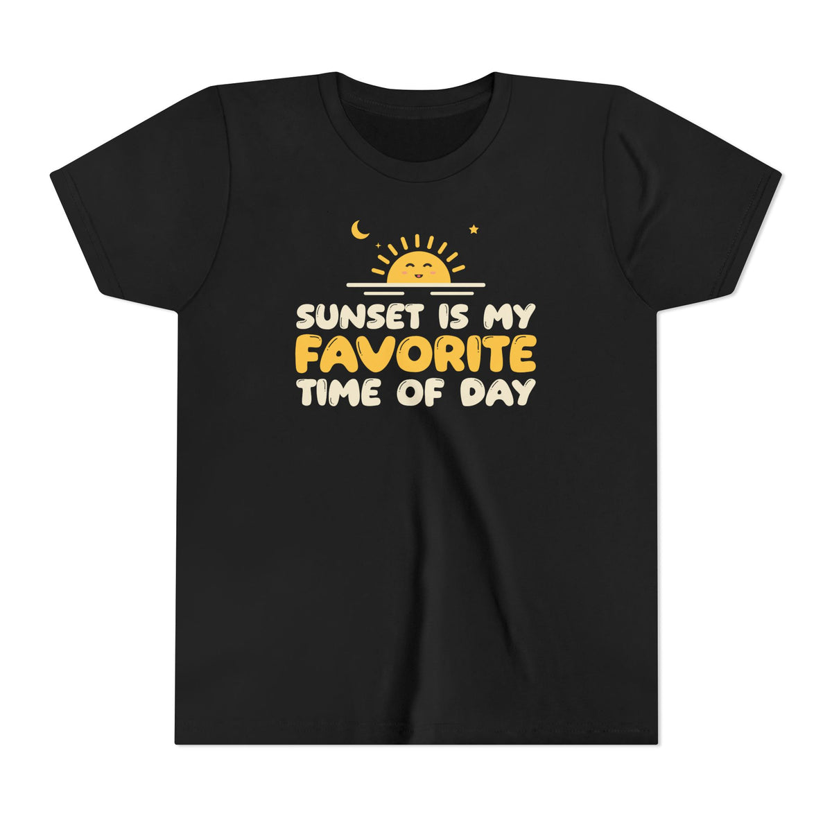 Sunset Is My Favorite Time Of Day Ramadan Kids Tee | Ramadan Sunset Is My Favorite Time Of Day Iftar Funny | AdabStars Islamic Apparel